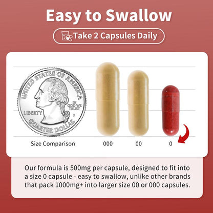 Red Yeast Rice Complex 1000mg with CoQ10 & Nattokinase