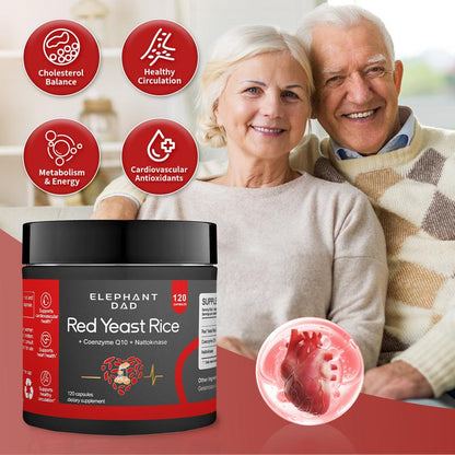 Red Yeast Rice Complex 1000mg with CoQ10 & Nattokinase