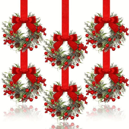 6-Pack Mini Wreaths